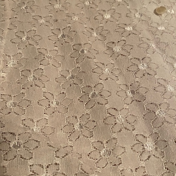 Vintage button up cover up - Picture 3 of 3